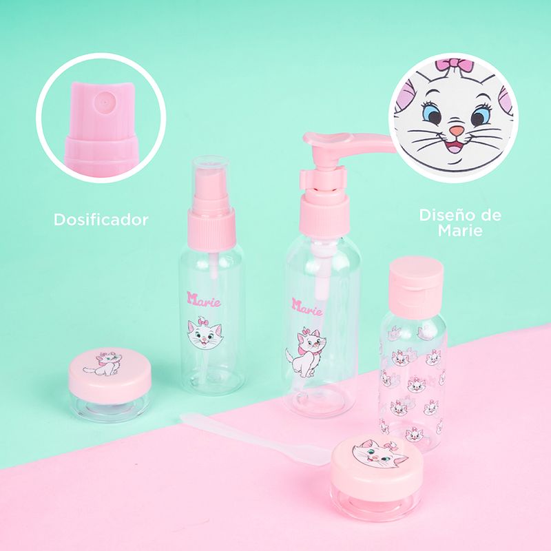 Set-de-botellas-de-viaje-disney-cat-collection-5-piezas-marie-Disney-Cat-Collection-5-19736
