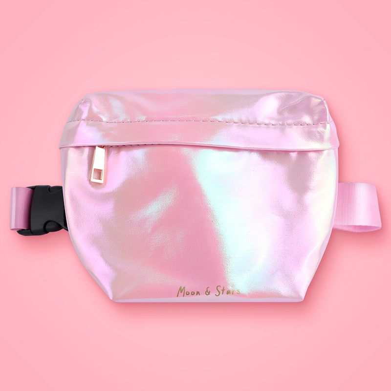 Bolso-estilo-cangurera-miniso-serie-moon-stars-tornasol-rosa-Miniso-2-19755