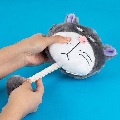 Cuerda de algodón para mascota de personaje lucifer 28cm serie lucifer cat -  Disney Cat Collection