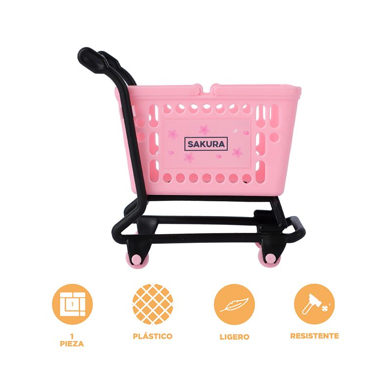 Organizador-de-pl-stico-carrito-peque-o-colecci-n-blooming-night-rosa-Miniso-4-19795