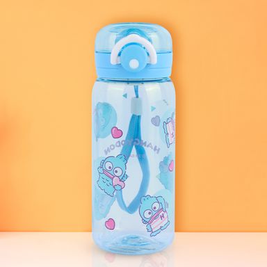 Tomatodo de plástico con correa de personajes de sanrio 450 ml hangyodon azul -  Sanrio