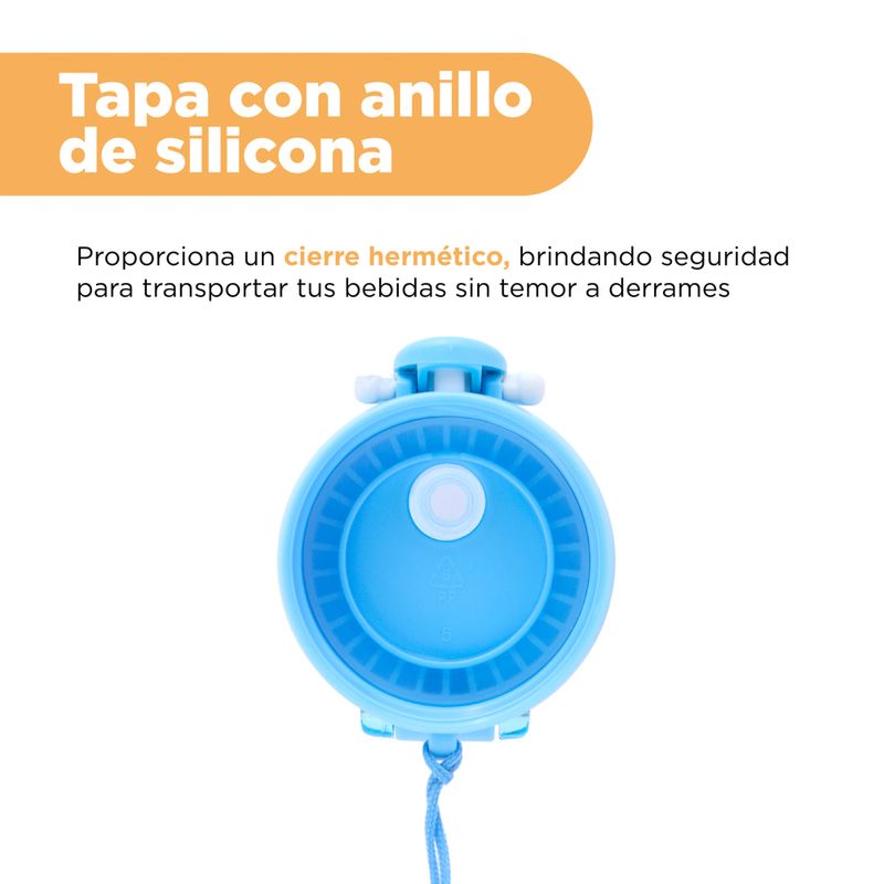 Vaso-de-pl-stico-con-correa-de-personajes-de-sanrio-450-ml-hangyodon-azul-Sanrio-5-19806