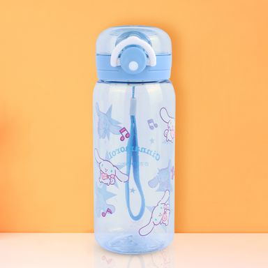 Vaso de plástico con correa de personajes de sanrio 450 ml cinnamoroll azul -  Sanrio