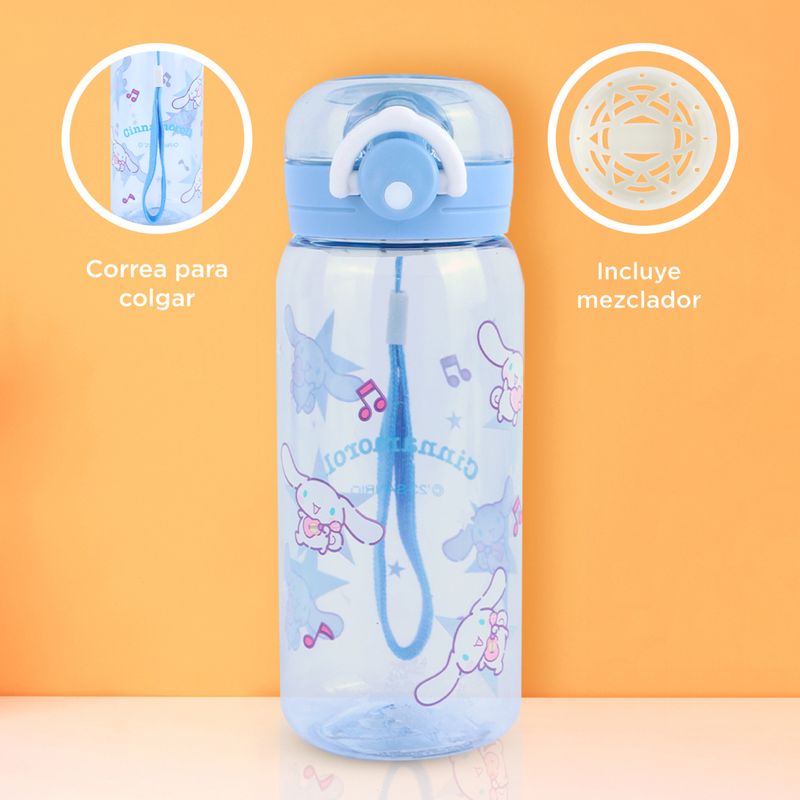 Vaso-de-pl-stico-con-correa-de-personajes-de-sanrio-450-ml-cinnamoroll-azul-Sanrio-6-19807