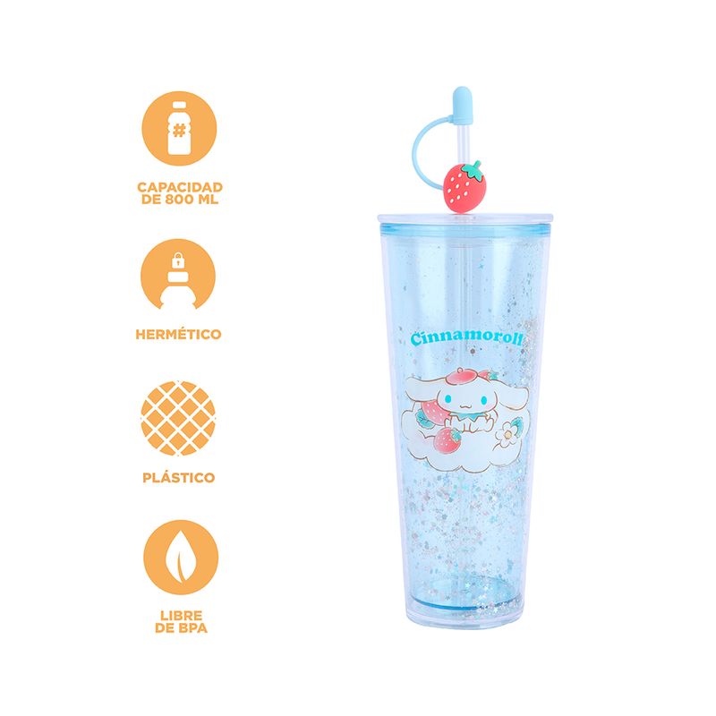 Vaso-de-pl-stico-de-doble-pared-con-sorbete-colecci-n-strawberry-personajes-sanrio-800ml-cinnamoroll-Sanrio-3-19808