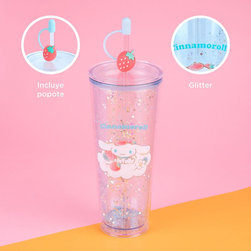 Vaso-de-pl-stico-de-doble-pared-con-sorbete-colecci-n-strawberry-personajes-sanrio-800ml-cinnamoroll-Sanrio-5-19808