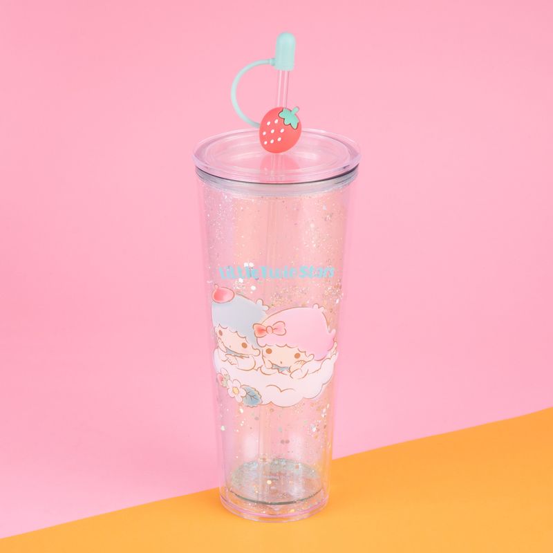 Vaso-de-pl-stico-de-doble-pared-con-sorbete-colecci-n-strawberry-personajes-sanrio-800ml-twins-Sanrio-3-19810