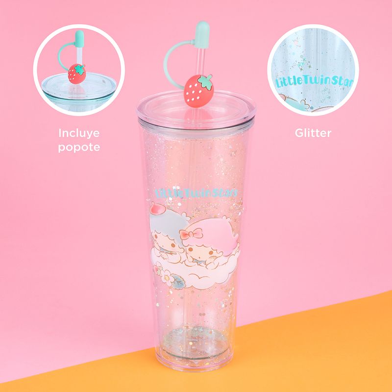 Vaso-de-pl-stico-de-doble-pared-con-sorbete-colecci-n-strawberry-personajes-sanrio-800ml-twins-Sanrio-6-19810