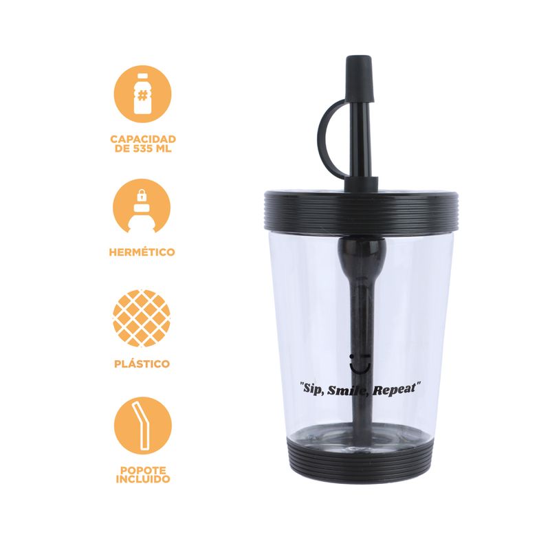 Vaso-de-pl-stico-port-til-de-color-s-lido-535-ml-negro-Miniso-4-19871