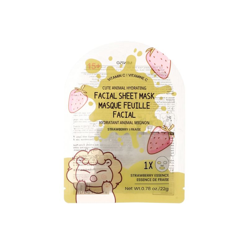 Mascarilla-facial-hidratante-animales-simp-ticos-fresa-Miniso-1-19471