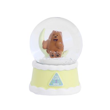 Figura en esfera de cristal serie nubes we bare bears 4.0 grizz -  We Bare Bears