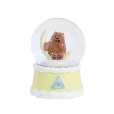Figura en esfera de cristal serie nubes we bare bears 4.0 grizz -  We Bare Bears