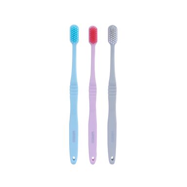 Cepillo de dientes de cabeza grande 3 unidades -  Miniso