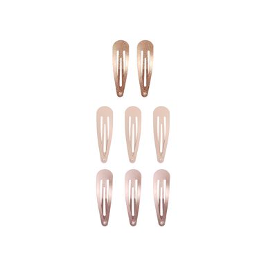 Set de broches para cabello miniso cucas dorado 8 pzas -  Miniso
