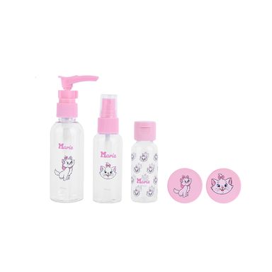 Set de botellas de viaje disney cat collection 5 piezas marie -  Disney Cat Collection