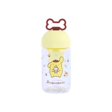 Tomatodo de vidrio con colador personajes de sanrio 330 ml pompompurin amarillo -  Sanrio
