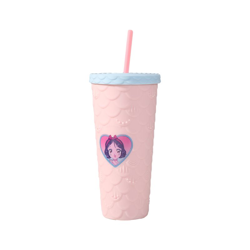 Vaso-de-pl-stico-con-sorbete-disney-manga-princess-collection-700-ml-rosa-Princesas-Manga-1-19824