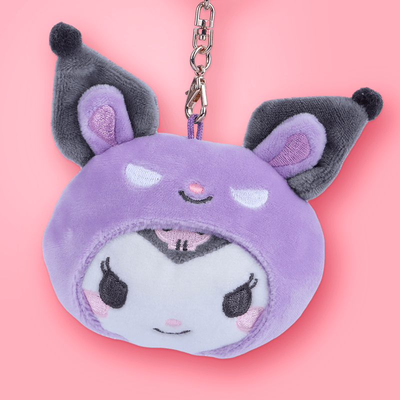 Llavero-de-peluche-con-gorro-de-rat-n-kuromi-7cm-sanrio-Sanrio-3-19402