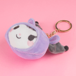 Llavero-de-peluche-con-gorro-de-rat-n-kuromi-7cm-sanrio-Sanrio-5-19402