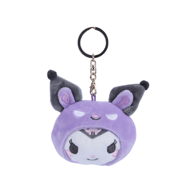 Llavero de peluche con gorro de ratón kuromi 7cm sanrio -  Sanrio