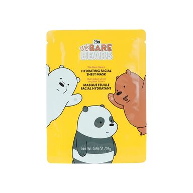 Mascarilla facial hidratante we bare bears -  We Bare Bears