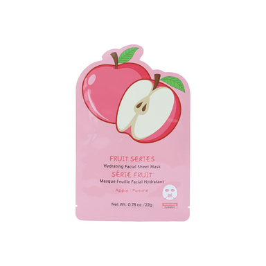 Mascarilla facial hidratante fruit series manzana -  Miniso