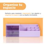 Organizador-de-pl-stico-de-escritorio-de-2-capas-serie-p-rpura-24-6x12x9-1cm-Miniso-5-16465