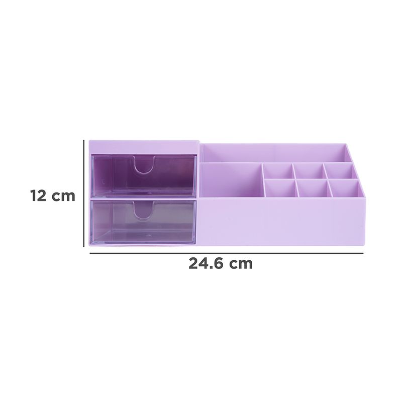 Organizador-de-pl-stico-de-escritorio-de-2-capas-serie-p-rpura-24-6x12x9-1cm-Miniso-7-16465