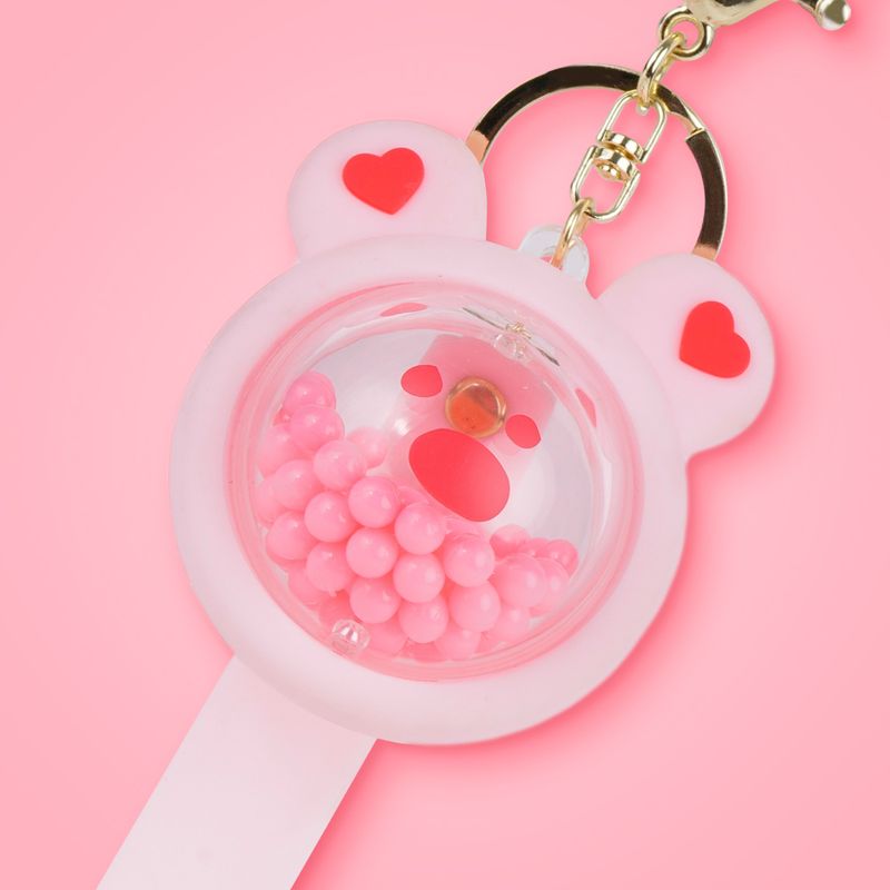 Llavero-colgante-cabeza-de-oso-13cm-serie-pink-romance-Miniso-2-19581