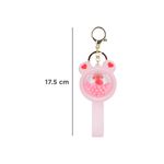 Llavero-colgante-cabeza-de-oso-13cm-serie-pink-romance-Miniso-4-19581