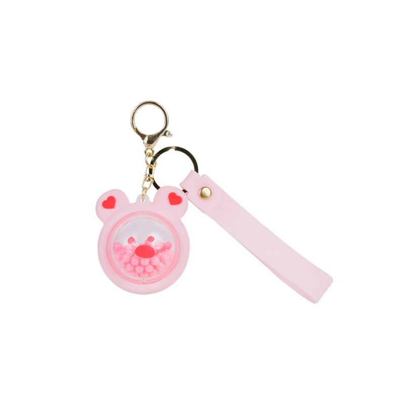 Llavero-colgante-cabeza-de-oso-13cm-serie-pink-romance-Miniso-1-19581