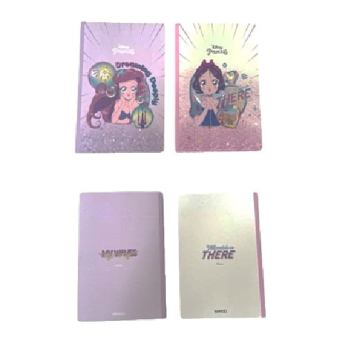 Libretas-y-cuadernos-a5-con-puntadas-32-hojas-2-modelos-surtidos-pdq-serie-disney-manga-princess-Princesas-Manga-1-19837