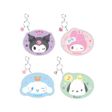 Espejo compacto con colgante de personajes de sanrio -  Sanrio