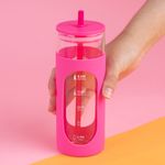 Tomatodo-de-vidrio-y-funda-de-silicona-color-solido-475-ml-rosa-Miniso-2-19216