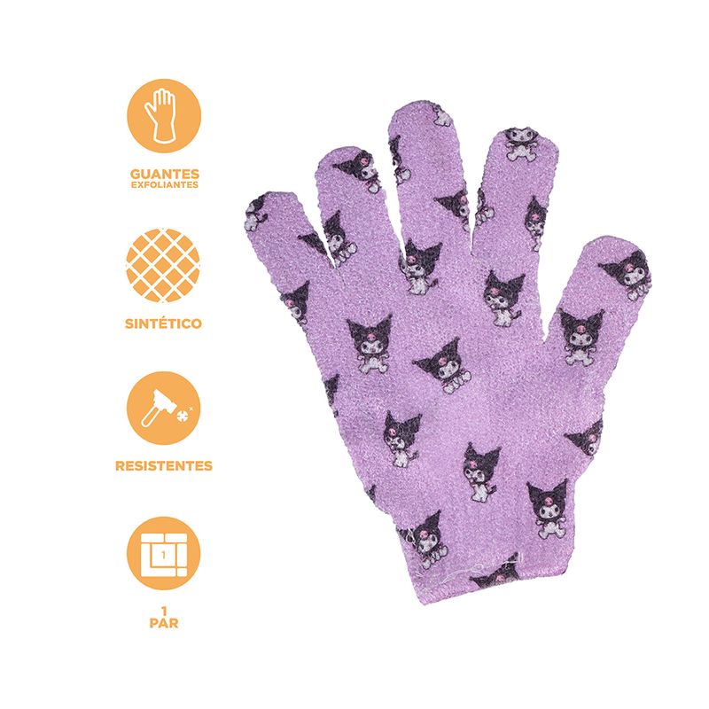 Guantes-de-ba-o-exfoliantes-kuromi-sanrio-Sanrio-3-15937