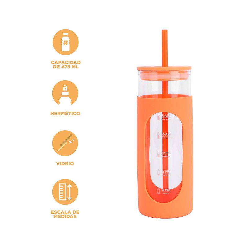 Tomatodo-de-vidrio-y-funda-de-silicona-color-solido-475-ml-naranja-Miniso-4-19215