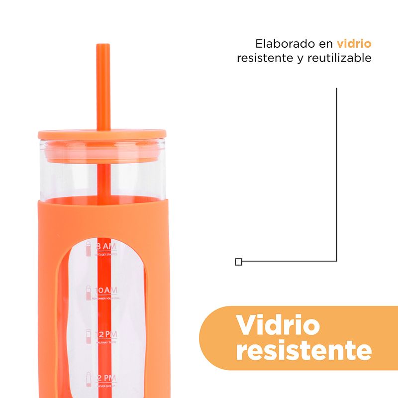 Tomatodo-de-vidrio-y-funda-de-silicona-color-solido-475-ml-naranja-Miniso-7-19215