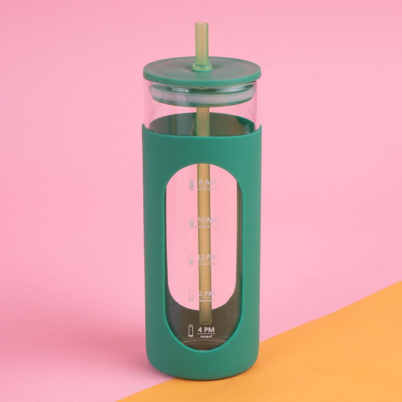 Tomatodo-de-vidrio-con-funda-de-silicona-color-s-lido-475-ml-verde-Miniso-3-19565