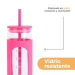 Tomatodo-de-vidrio-y-funda-de-silicona-color-solido-475-ml-rosa-Miniso-7-19216