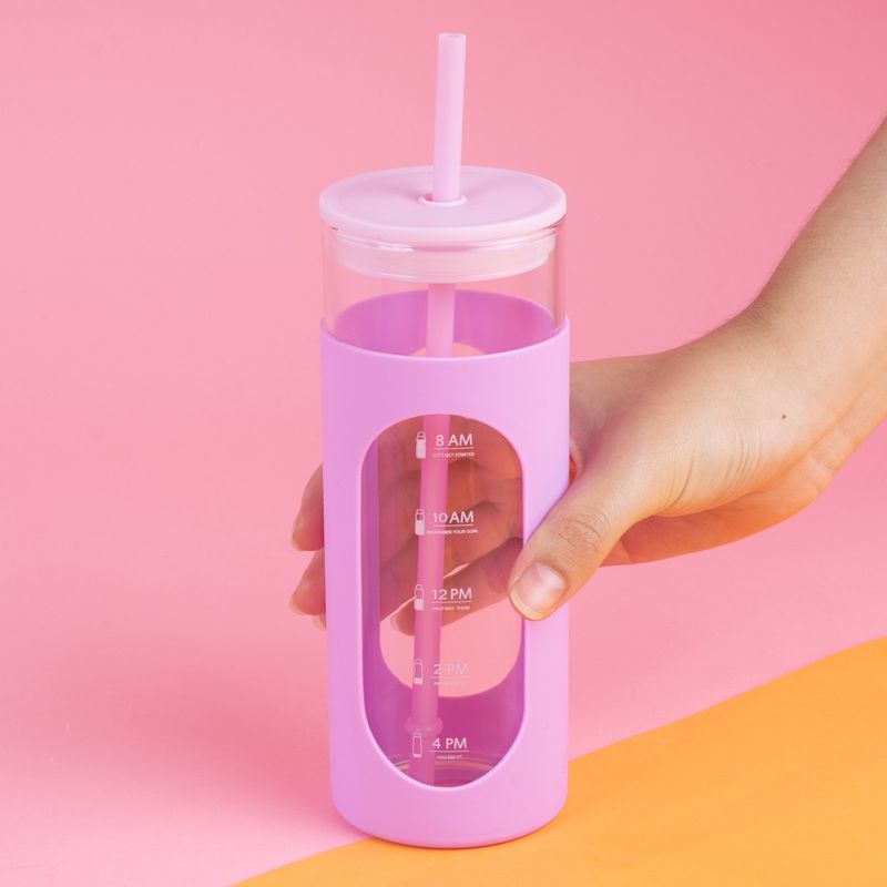 Tomatodo-de-vidrio-y-funda-de-silicona-color-solido-475-ml-lila-Miniso-2-19217