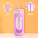 Tomatodo-de-vidrio-y-funda-de-silicona-color-solido-475-ml-lila-Miniso-6-19217