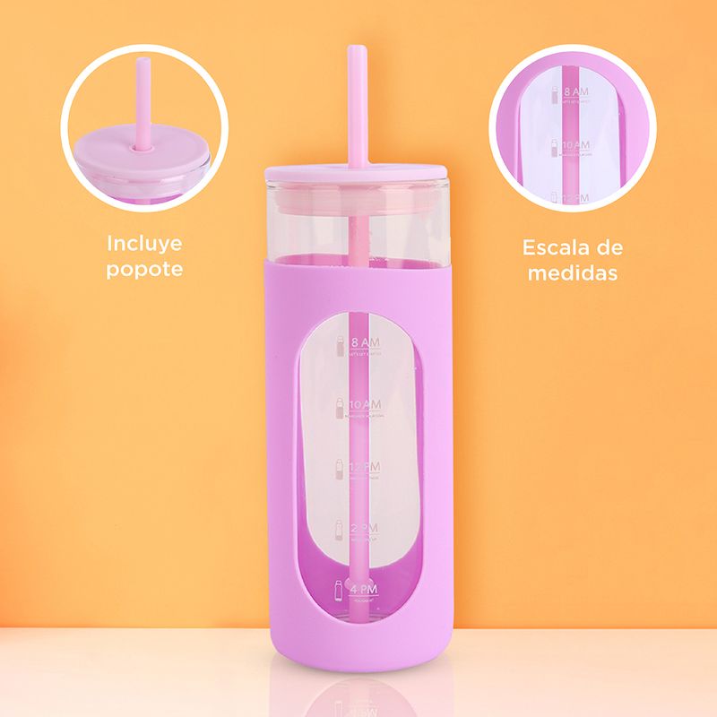 Tomatodo-de-vidrio-y-funda-de-silicona-color-solido-475-ml-lila-Miniso-6-19217