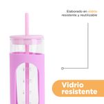 Tomatodo-de-vidrio-y-funda-de-silicona-color-solido-475-ml-lila-Miniso-7-19217