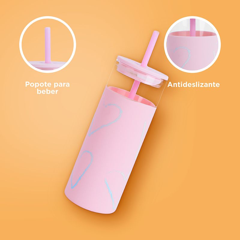 Tomatodo-de-vidrio-con-funda-de-silicona-con-dise-o-de-coraz-n-475-ml-rosa-Miniso-5-19566