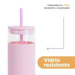 Tomatodo-de-vidrio-con-funda-de-silicona-con-dise-o-de-coraz-n-475-ml-rosa-Miniso-6-19566