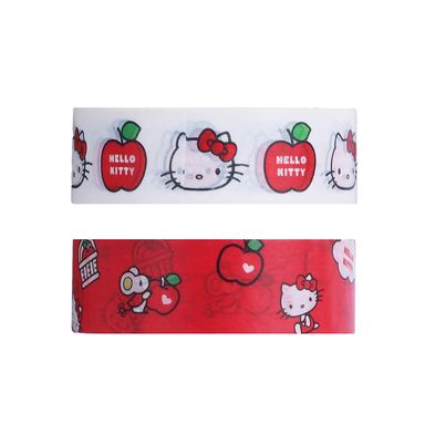 Adhesivo set de 2 rollos de cinta adhesiva hello kitty apple 7.05cm x 0cm x 11.15cm -  Sanrio