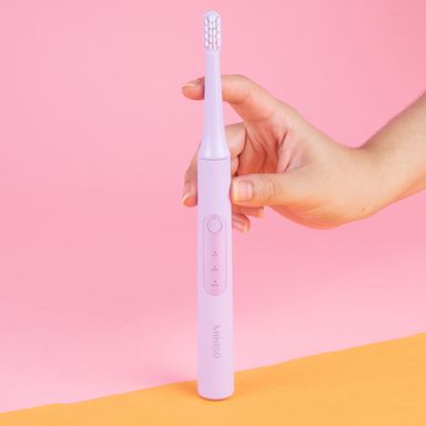 Cepillo de dientes eléctrico sonico mod sd 1005 morado miniso -  Miniso