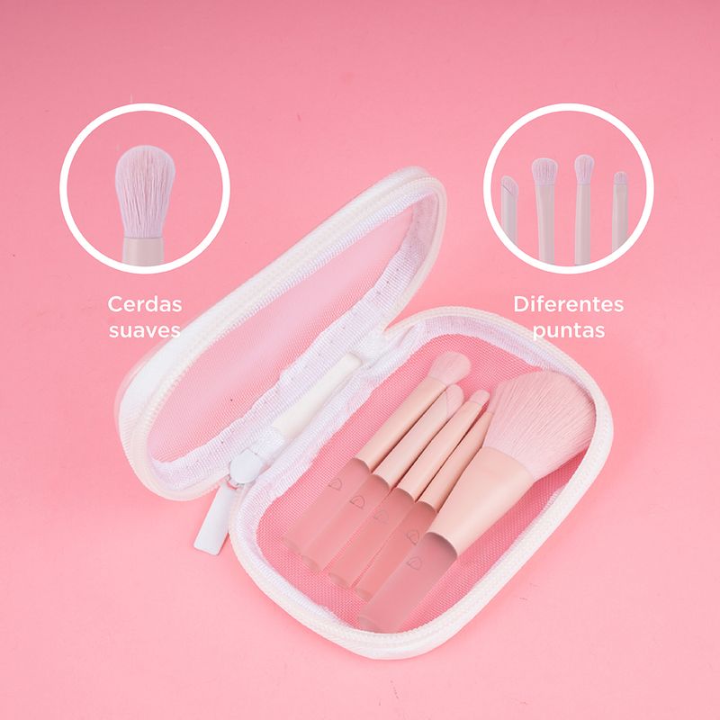 Juego-de-mini-brochas-de-maquillaje-pink-series-con-estuche-de-almacenamiento-Miniso-5-19530