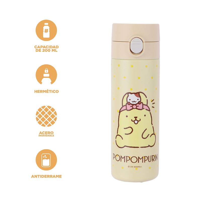 Termo-botella-aislada-personajes-de-sanrio-y-tapa-abatible-autom-tica-200-ml-pompompurin-amarillo-Sanrio-Termo-botella-aislada-personajes-de-sanrio-y-tapa-abatible-autom-tica-200-ml-pompompurin-amarillo-Sanrio-3-19847