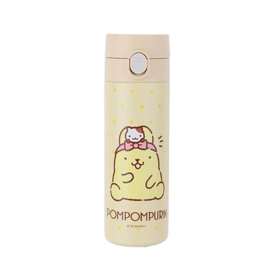 Termo botella aislada personajes de sanrio y tapa abatible automática 200 ml pompompurin amarillo -  Sanrio